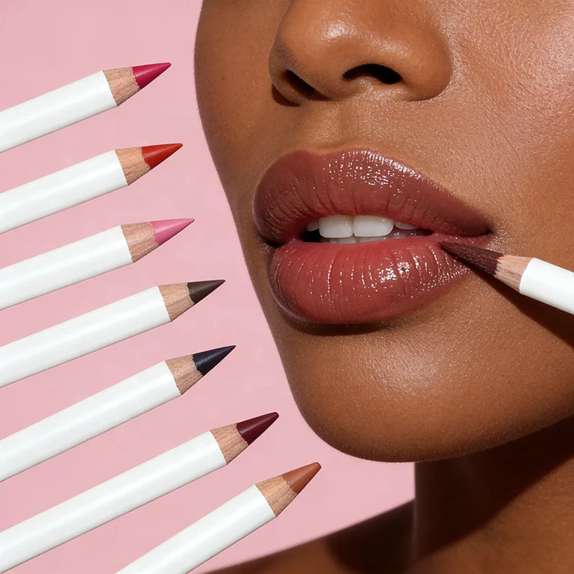 26 Color Vegan Creamy Lip Liner Custom Logo Waterproof Eyebrow Pencil Stick OEM/ODM Brand for Eye Makeup Chemical Ingredient