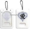 Custom Acrylic PC Holder Keychain Credit Card Kpop Idol Card Acrylic Holder Keychain Acrylic Card Holders