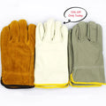 Sample Support Cowhide Gloves for Welders Construction Workers XL Size Grain Leather Protection Oilfield Safe Welding Working