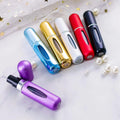 Mini 5ml/8ml Aluminum Perfume Oil Spray Bottle Metal Atomizer for Travel for Lotion Essential Oil Toothpaste