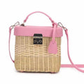 New Fashion Rattan Woven Bag Can Be Customized Pure Handmade Natural Woven Rattan Bag