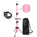 AliLeader Best Selling Multifunctional Wig Tripod Training Head Holder Stand for Cosmetology Hairdressing Practice