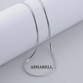 Italian 925 Sterling Silver Wide Flat Blade Chain Soft Snake Bone Necklace  Hiphop Clavicle Chain Choker Necklace