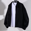 Europe and the United States High Street Ins the Same Style of Men's and Women's Coat Short Zipper Jacket