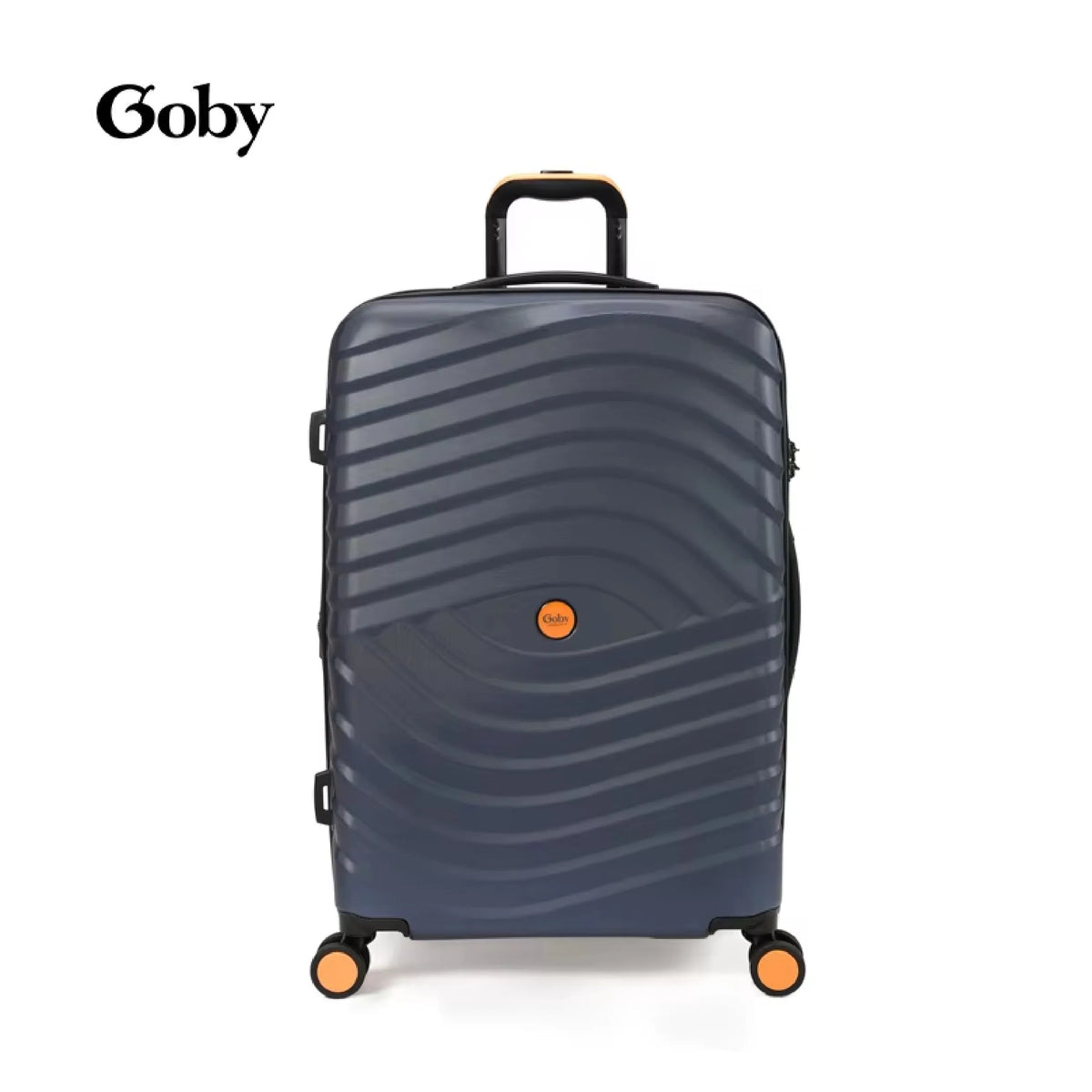Goby London Spinner Suitcase Outdoor Luggage Trolley Durable ABS+PC Aluminum Frame TSA Lock Luggage Set