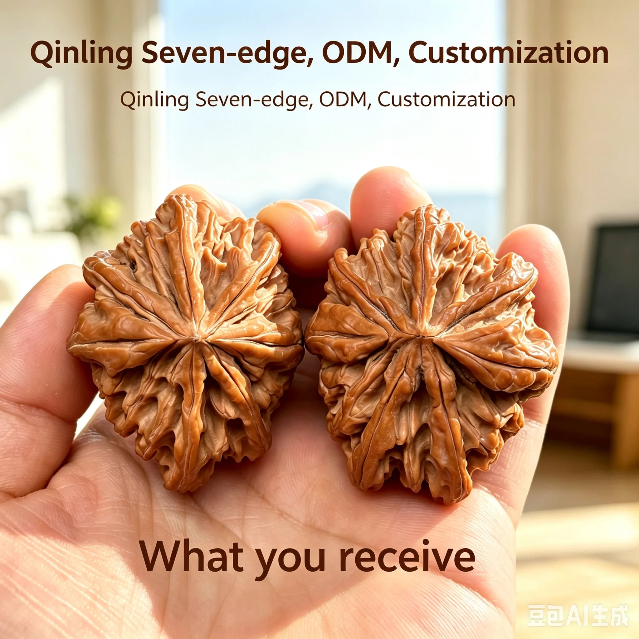Wooden Fidget Toy Hand Polished Stress Relief
