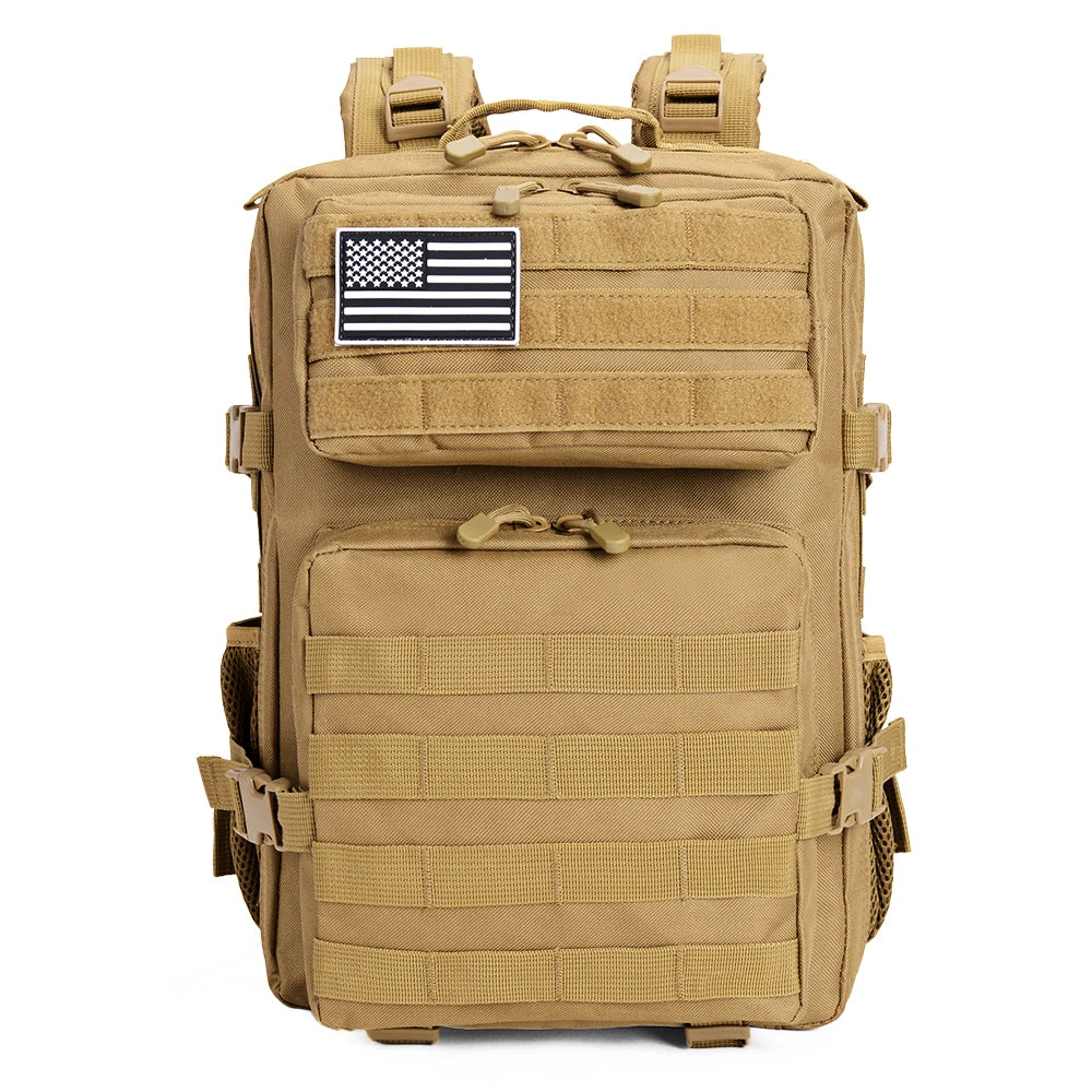 Hot Trending Colorful Outdoor Sports Tactical Gym Bag Mochila  Waterproof Trekking Workout Fitness Molle 25L Tactical Backpack