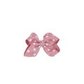 Customized 8cm Printing Point Knot Bow for Children Girl Headwear Hair Accessories