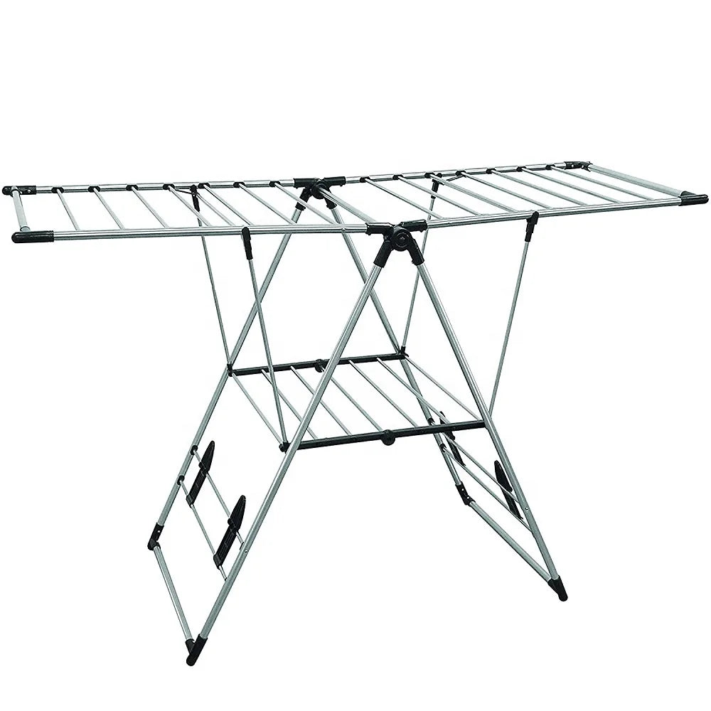 Metal Extra Large Fold Away Laundry Rack