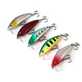 3.5g 5.5g 7.5g 12.5g 14g 18g Hard Minnow Fishing Lure Sinking Swimbait Plastic Lures for Bass Pike Trout Crank Fishing Hard Bait