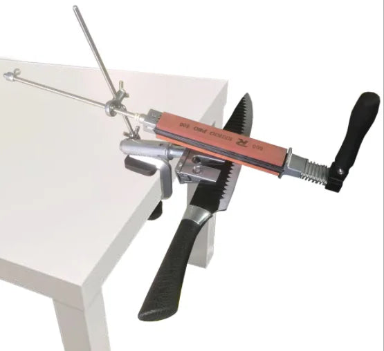 Kitchen Knife Sharpener System 360 Degree Rotation Flip Design Fixed Angle