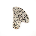 HUIYING Facial Massage Scraping Jade Gua Sha Dalmation jasper Custom Gua Sha Tool