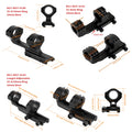 Hunting Accessories Scope Ring Mount Combination 11/20mm Base 25.4/30mm Ring Diameter Dual Ring Cantilever Red Dot Sight Mount