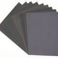 9''x11'' (230x280mm) Wet Dry Waterproof Silicon Carbide Sanding Paper 60#-2500# Grit Black Sheet for Wood Metal Grinding