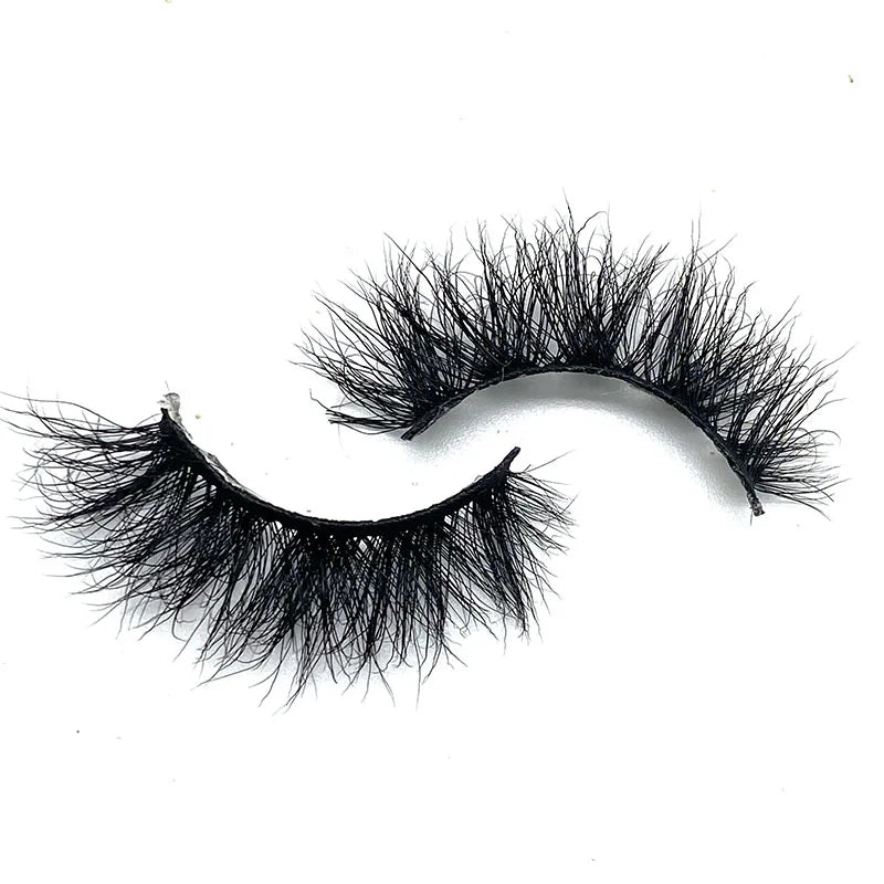 Natural Short 3D Mink Lashes Handmade Half Lashes Wholesale Premium Mink Lashes