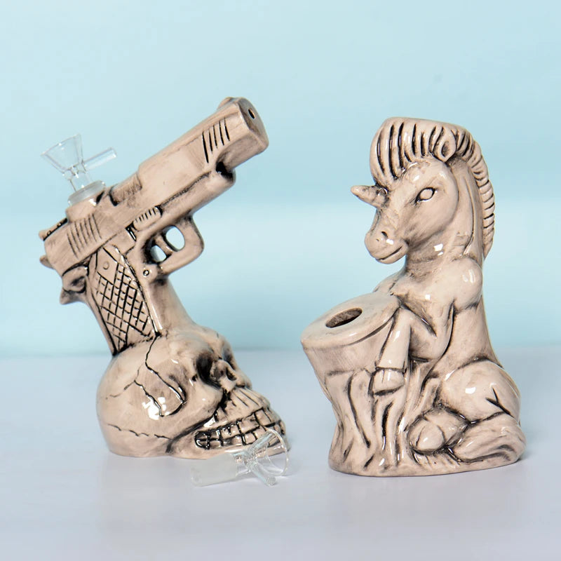 Good Design Table Decor Ceramic Victory Sign Statue Ornaments Fashim House Interior Accessories Finger Shape Table Centre Pieces
