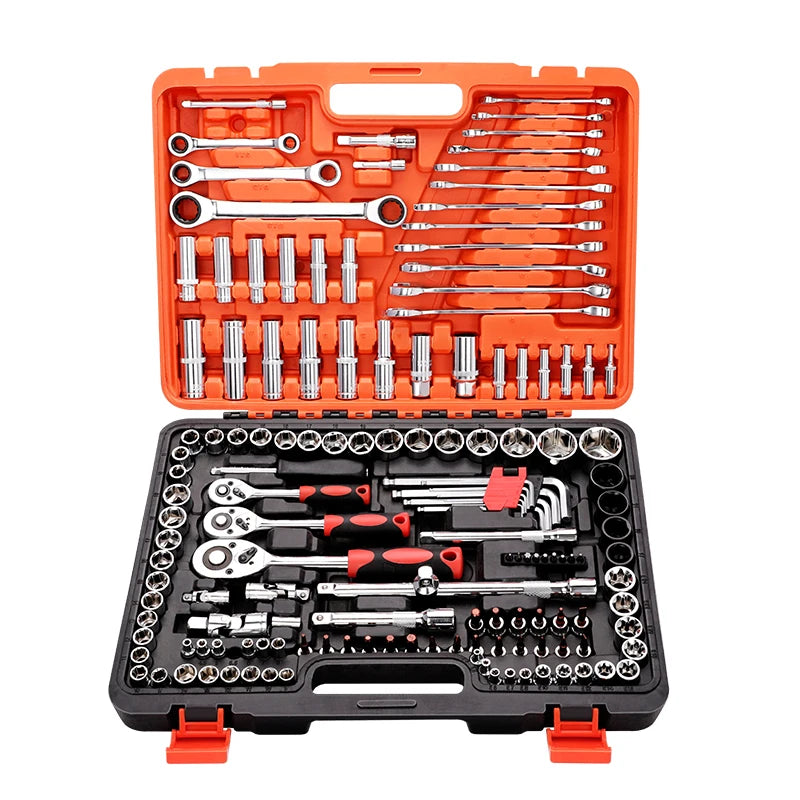 2022 Hot Selling Multi Function Allen Wrench Set Car Tool Kit Set Box Hex Socket Screw Ratchet Wrench Set All Color Size 3 Years MegaBDM