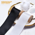 Classic Black and White Satin Ribbon 100 Yards Per Roll 38mm Width Woven Polyester Fabric for Gift Wrapping