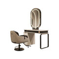 Professional Glass Mirror Table for Hair Salons Bridal Shops Barbershops-for Beauty Makeup Ironing Styling