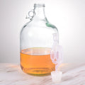Wholesale 5 Liter clear Glass Jar with Handle Used As Small Fermenter