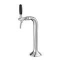 Stainless Steel Color Cobra Beer Tower with Flow Control Tap