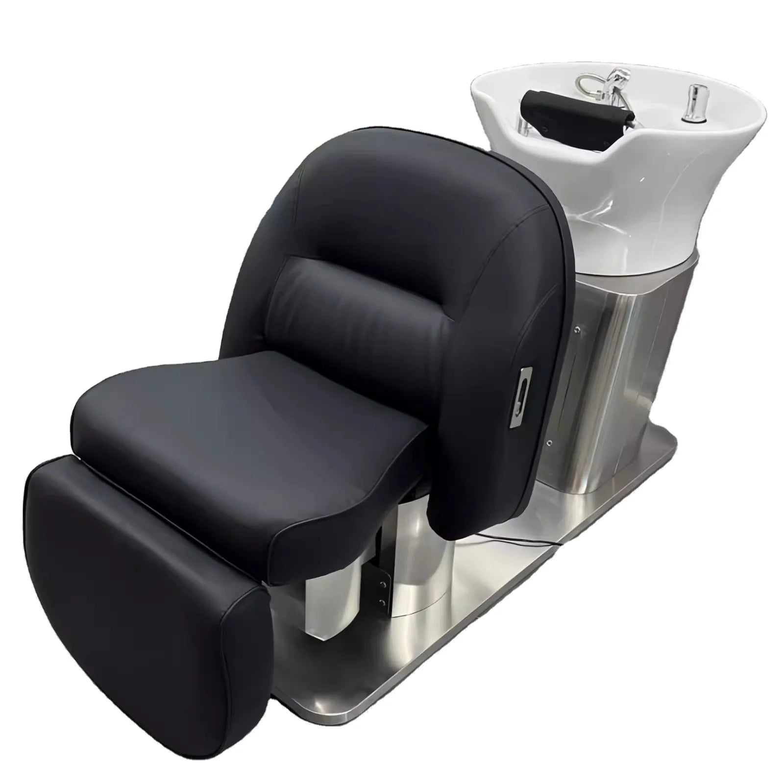 Electric Semi-reclining Shampoo Bed Beauty Salon Hair and Flushing Bed Barber Shop Shampoo Basin Salon