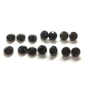 Wholesale Gra Certificated Loose Synthetic Stones Brilliant Round Cut Black Moissanite