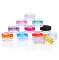 3g 5g Glitter Empty Container Plastic Clear Cosmetic Pot Jars for Eye Shadow Nails Powder Jewelry