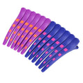 Professional Salon Hair Clips Non-Slip Silicone Hair Clips for Styling and Sectioning for Thick or Thin Hair Plastic Material