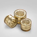 5g 15g 20g 30g Golden Flower Cap Acrylic Plastic Empty Cream Jars with Lid Cosmetic Packaging Container