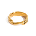 J&D 18k Plated Vintage Design Medallion Stackable Sunbeam Ring Gift High Polished Sunburst Finger Ring