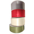 100yard Wholesale Solid Color 100% Polyester Ribbon  6mm-50mm Size Blue Polyester Satin Ribbon satin ribbon