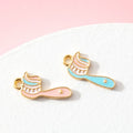 Enamel Alloy Hat Charm Pendants for BraceletNecklaceEarrings DIY Jewelry Making