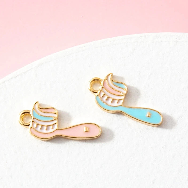 Enamel Alloy Hat Charm Pendants for BraceletNecklaceEarrings DIY Jewelry Making