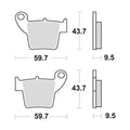 Galfer Standard for Honda CRF 250RX 19-25 Rear Pads Hand Tools