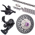 ZTTO 10-Speed MTB Groupset 10v with 11-42T Wide Range Cassette & 11-36T K7 Chain Shifter Derailleur for Mountain Biking