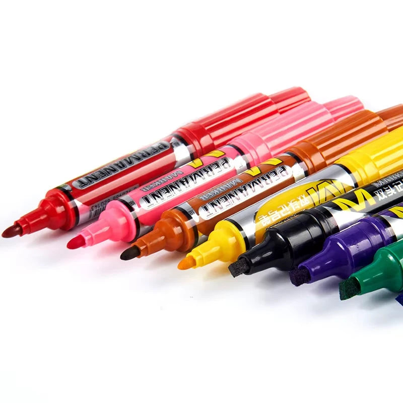 Very Convenient to Carry and Write Double Headed Marker Pen