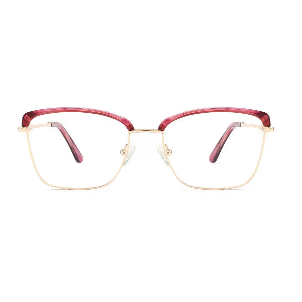 FEROCE Fashion Eyewear Wholesale Ready to Ship Elegant Frames Acetate Optical Glasses