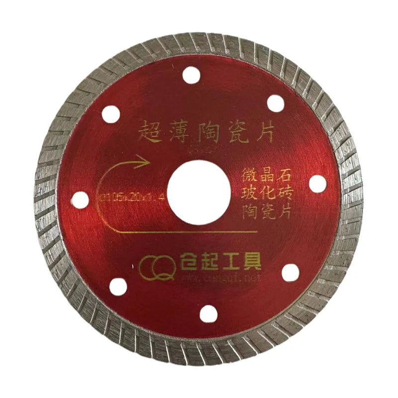 Diamond Ceramic Tile Marble Cutting Blade for Angle Grinder/Circular Saw Model 0023 20-16 Arbor Size Customized Support