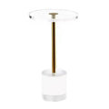 Hot Sale Custom Small Clear Acrylic Modern Design Coffee Table Living Room Furniture with Tea Side Table