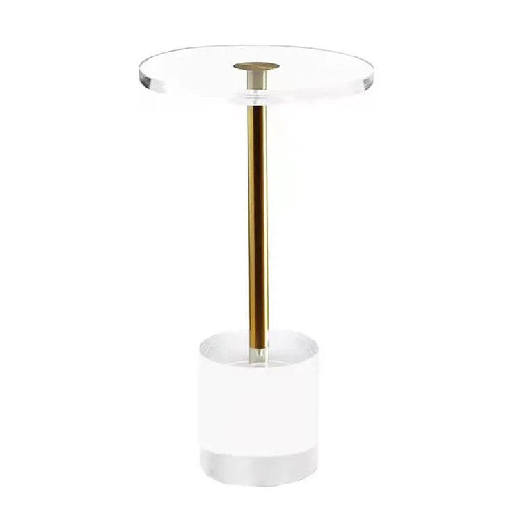 Hot Sale Custom Small Clear Acrylic Modern Design Coffee Table Living Room Furniture with Tea Side Table