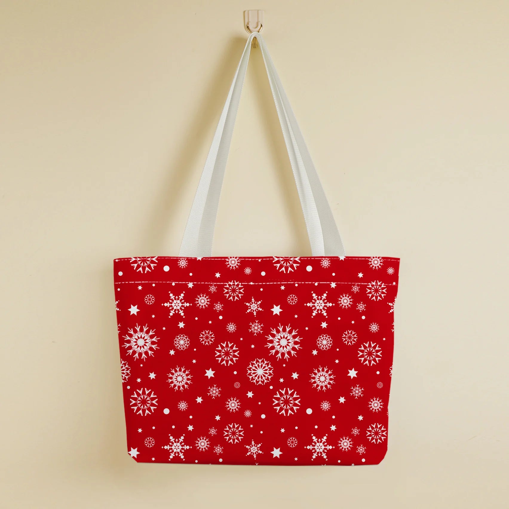 Sublimation Blank Printable Canvas Tote Bags Yellow Cartoon Canvas Grocery Bag Shopping Tote Bag