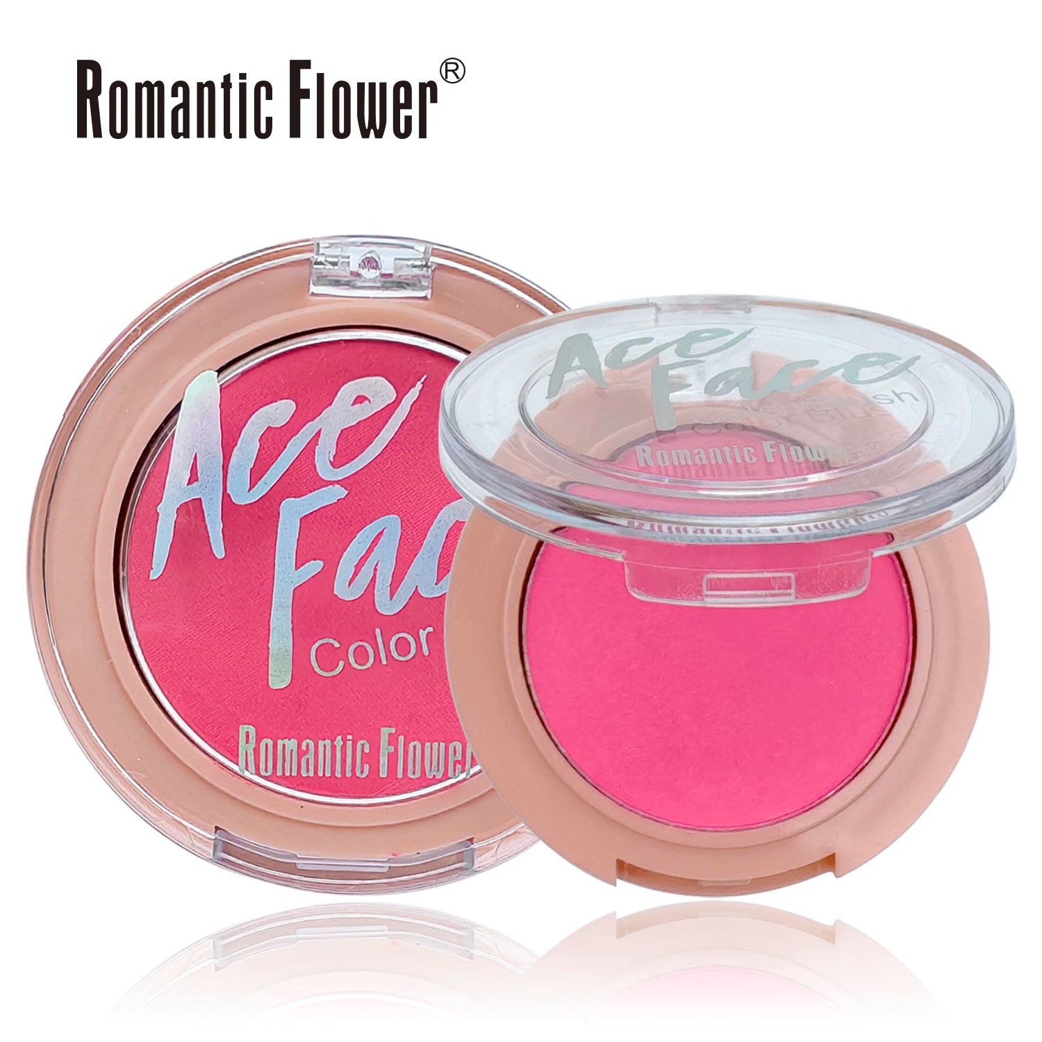 Wholesale OEM 6-color Hot Sale High Pigment Natural Matte Cute Slim Volume Blush Powder in Stock