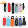 Custom logo Silicone Zipper Puller #5 #3 Rubber Zipper Puller for Zipper Slider
