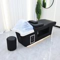 Modern Thai Head Spa Head Therapy Shampoo Bed Japanese Head Spa Bed Salon Furniture Thai Hair Washing Bed