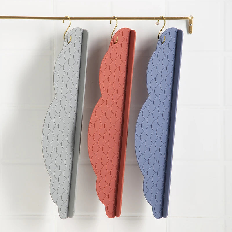 HOT SALE  High Quality Heightening Bathroom Kitchen Silicone Water Sink Faucet Splash Guard Baffle Board