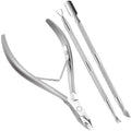 Professional Beauty Stainless Steel Nail Art Care Tool Advanced Repair Scissors Pliers Eco-friendly Dead Skin Exfoliation