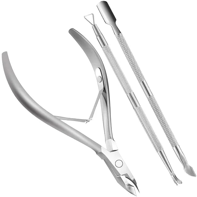 Professional Beauty Stainless Steel Nail Art Care Tool Advanced Repair Scissors Pliers Eco-friendly Dead Skin Exfoliation