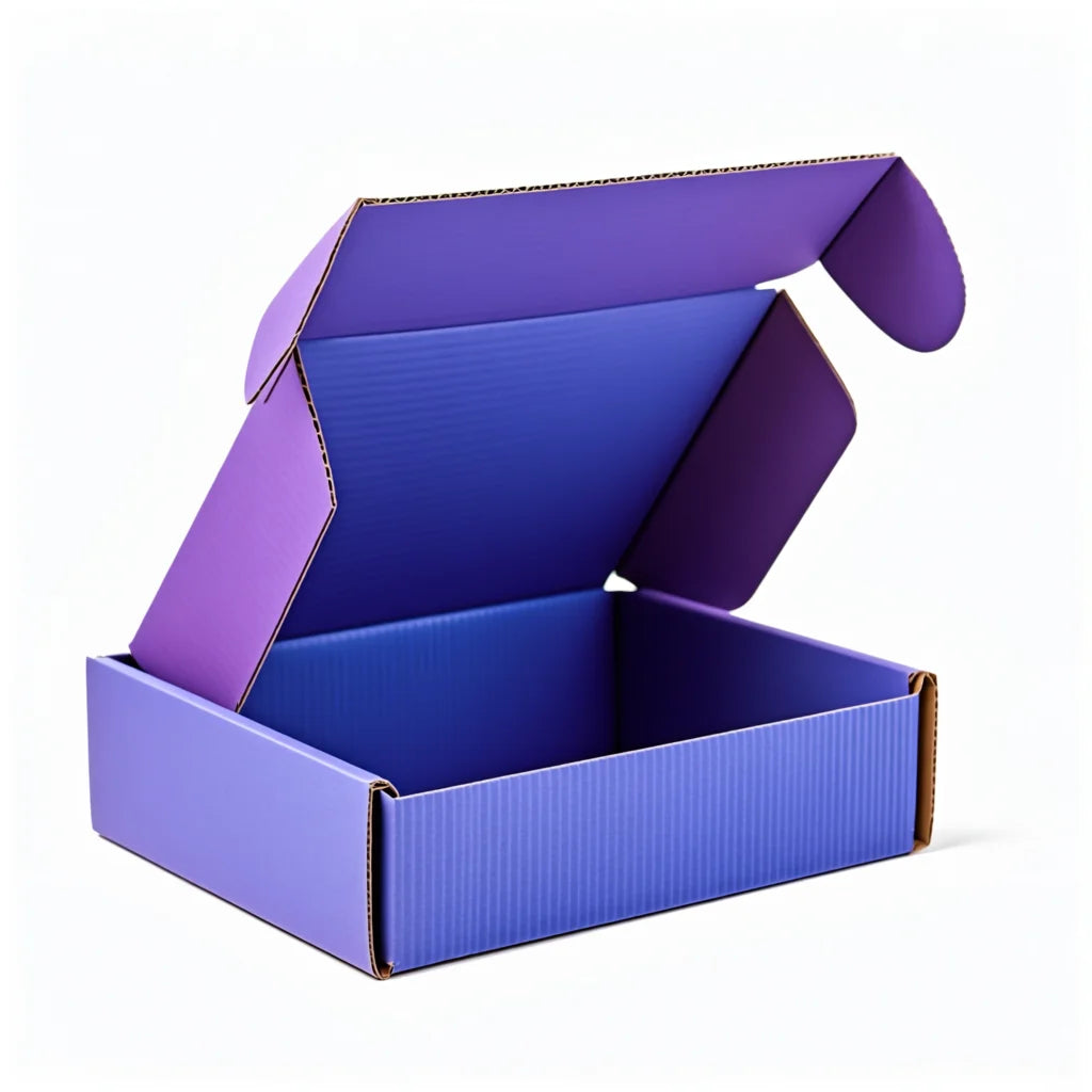 23.5cm*19.3cm*7cm Biodegradable Cosmetic Packaging Thick Paper Airplane Boxes Gold Foil for Shampoo Skin Care Gift Boxes Stock MegaBDM