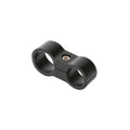Universal Billet Aluminum Dual Braided Hose Separator Clamp Line Race Car Performance Parts